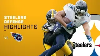 Steelers' Best Defensive Plays vs. Titans in Week 15 | Pittsburgh Steelers