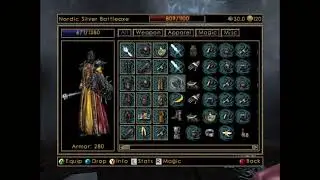 Morrowind: Killing Karstaag And Hircine(Aspect Of Guile) With The Mace Of Aevar Stone-Singer