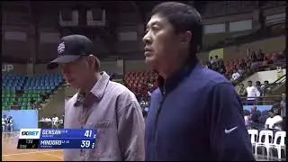 Jonas Tibayan suffered a busted lip, sucker punch #MPBL2025 #mpbl #basketball 