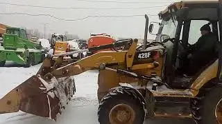 Экскаватор-погрузчик Caterpillar 428F &ndash; продается на HEAVY FAIR! Видео диагностика экскаватора