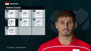 Dean James (Indonesia) - Face Build PES 2017