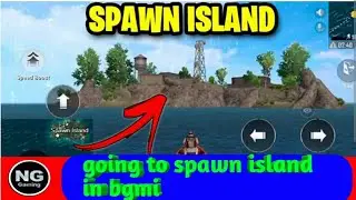 going to spawn island in bgmi