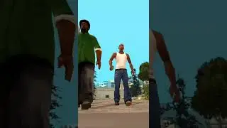 🔥 CJ First Mission PASS! | GTA San Andreas Intro Complete #freefire #gtarp #gtaworld #gtamods