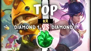 [TOP] Best Teemo Korea vs Fiora Main - KR Rank S10