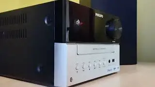 sprzęt audio recenzja mini wieży firmy Philips