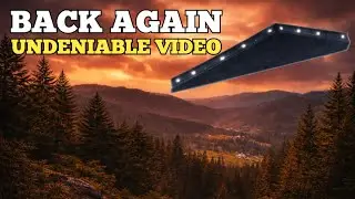 SHOCKING Black Triangle UFO Is BACK! Filmed Over Idaho!