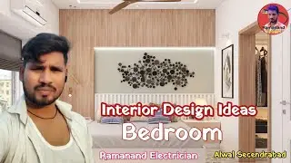 bedroom design ideas // ceiling hanging lights design #Ramanandelectrician