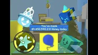 89B Boost as a level 13 *Starter blue hive* BALLOON BLESSING 34 (READ DESCRIPTION) BSS