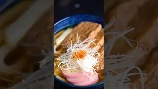 Kitsune Udon (Foxy Udon) きつねうどん #tofu #noodles #キツネ