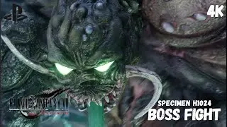 Specimen H1024 Boss Fight &ndash; FF7 Rebirth Gongaga (No Commentary | 4K UHD)