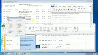 Extract the data text (txt) file, notepad  to excel