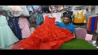 China Imported Back Tale Frock