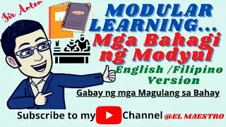 Gabay sa Magulang (Mga Bahagi ng Module)