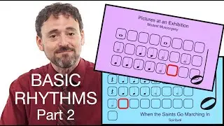 Music Theory: Basic Rhythms Part 2 - Whole and Half Notes