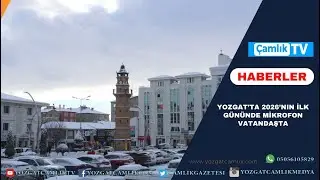 Yozgat’ta 2026’nın İlk Gününde Mikrofon Vatandaşta
