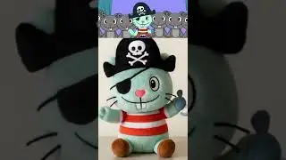 Happy Tree Friends, Russell as a stuffed toy #happytreefriends #russell #shorts