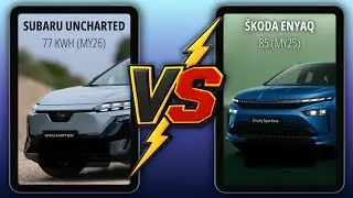 Subaru Uncharted (MY26) vs Skoda Enyaq 85 (MY25) | Which EV Wins? ⚡️