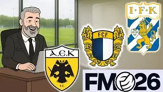 ⚽FM26 &mdash; 15 идеальных клубов для футбольного директора в Европе⚽