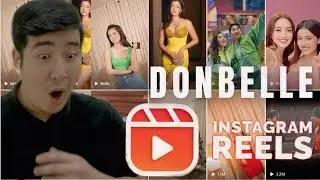 [REACTION] DONBELLE | INSTAGRAM RAID IG REELS| Donny Pangilinan | Belle Mariano
