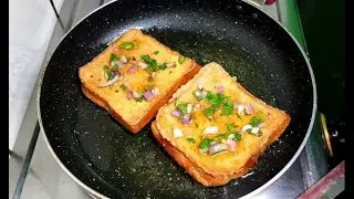Apne Bacche Ke Liye Bread Omelette Bana Rahi Hoon | Tasty Breakfast Recipe | Full Vdeo Egg 🍳