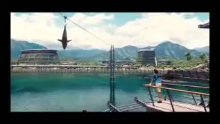 JURASSIC WORLD MOSASAUR FEEDING SHOW DRAMATIC INCIDENT