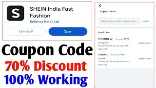 Shein Rs.1000 Coupon Code | Free Shopping Loot Offer 2025
