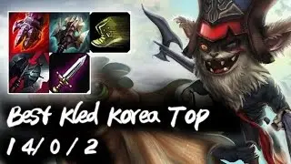 Best Kled Korea Top vs Lulu | Korea High Elo Replays