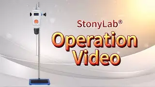 StonyLab Electric Overhead Stirrer Mixer &ndash; Operation Video! 🎥⚙️