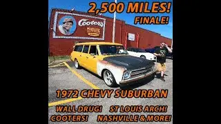 Финал нашего 2500-мильного путешествия на Chevrolet Suburban 1972 года из Орегона в Теннесси!