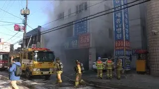 Huge hospital blaze kills dozens in South Korea