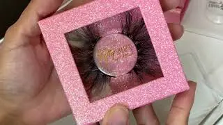 Customized your private label logo eyelash packaging boxes for fast start own lashes business line
