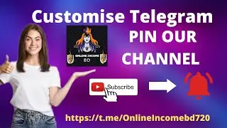 How To Customise Telegram Channel || How Pin Channel || Beginner Guide Bangla Tutorial