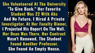 She Volunteered At The University 