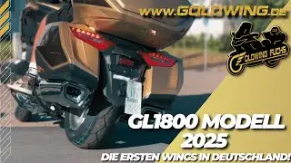Honda GL1800 Goldwing | Anniversary Edition 2025 | Die ersten Goldwings in Deutschland sind da!