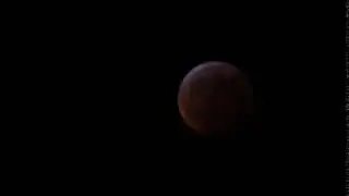Time Lapse Closeup Of Total Lunar Eclipse January 20, 2019 60 FPS