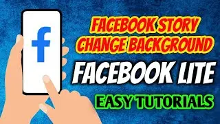 How To Change Story Background On Facebook Lite App