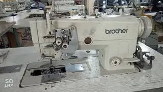 #Brother #double #needle #machine #timing