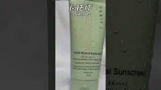 Gabit skincare #skincare #skincareroutine #gabit #mineralsunscreen #vitamincserum