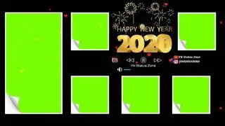 Happy New Year 2020 Green Screen effects Whatsapp Status { More Green Screen link in Description }