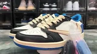 Travis Scott x Air Jordan 1 Military Blue#SneakerPickups#travisscott#scott#airjordan1#jordan1low