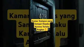 #shorts Kamar Kampus yang Sampai Dipaku Karena Terlalu Angker!