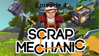 Drag Racing!!! (Scrap Mechanic, Episode 4)