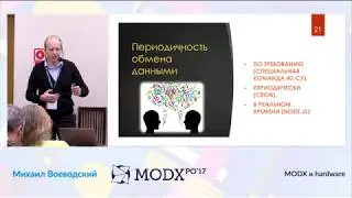 Hardware and MODX &ndash; Mikhail Voevodskiy at the MODXpo 2017 conference in Minsk