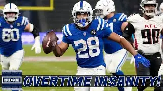 Colts Blue Zone Podcast 440: Overtime Insanity as Colts Top Falcons