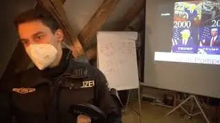 Police operation interrupts live stream of Dr Andreas Noack