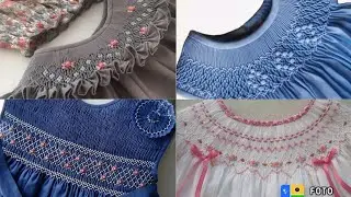 2023 Latest Smoking Work/ Hand Made And Beautiful Smoking Work Dress #trending #new #fashion