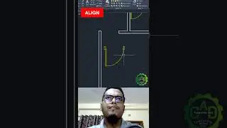 Align with Scaling a door in AutoCAD #tutorial #civilengineering #cadsoftware #autocad