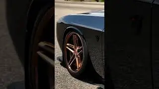 Dodge scatpack on air suspension. #dodge #suspension