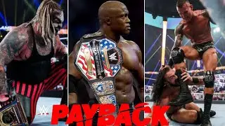 WWE PAYBACK 2020 FULL RESULTS, PAYBACK 30 AUGUST 2020 FULL SHOW HIGHLIGHTS #PAYBACK2020SHOW