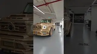 Mansory G 63 GOLD Edition at Pupil of Fate Dubai